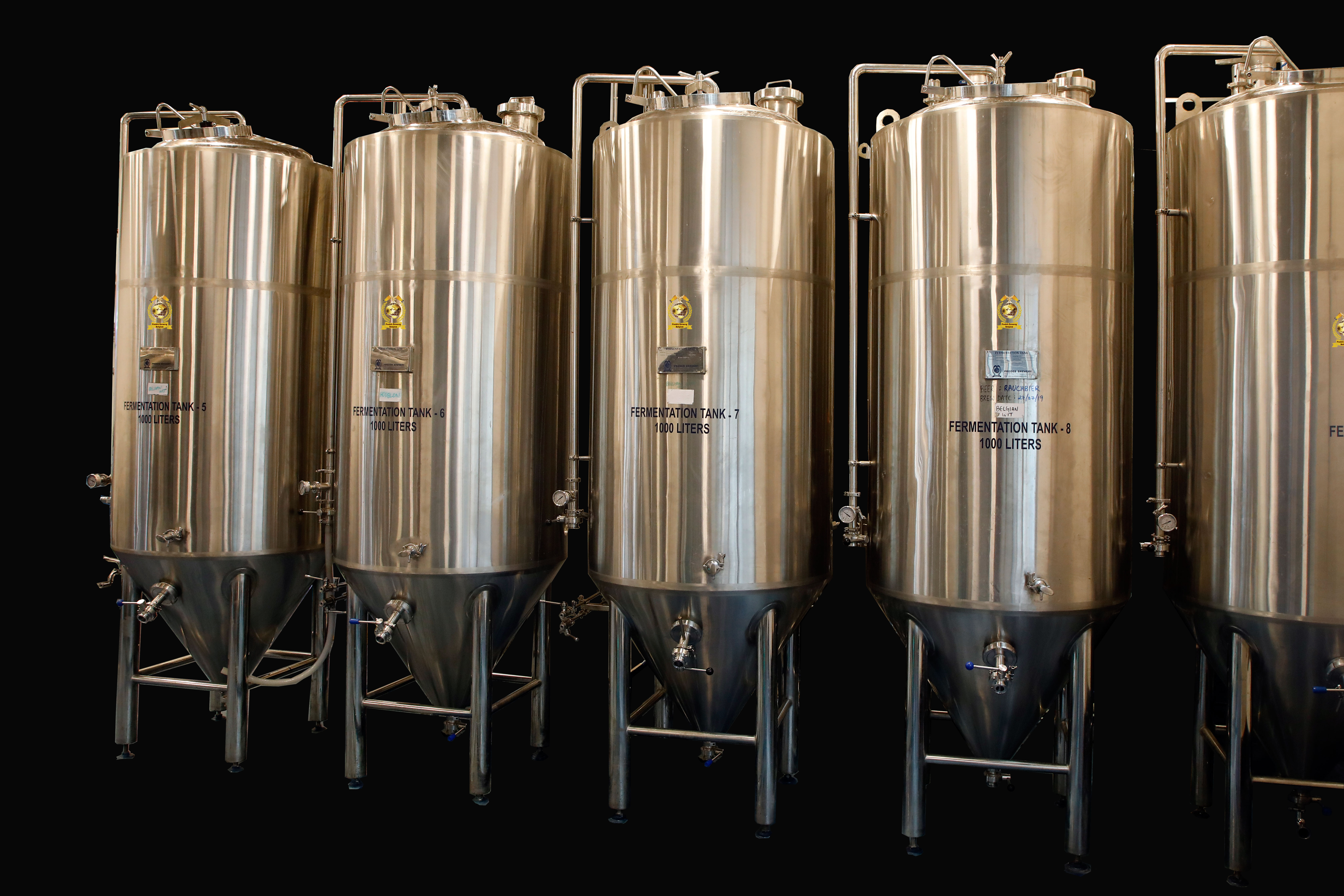 fermentation tanks